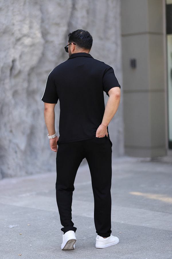 🖤 Ensemble Homme Polo Noir
